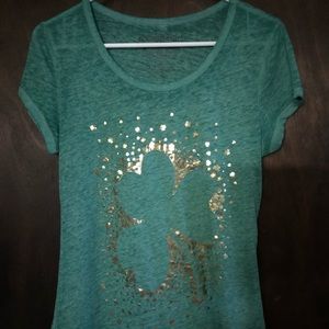 Rocker Girl Shamrock T-shirt